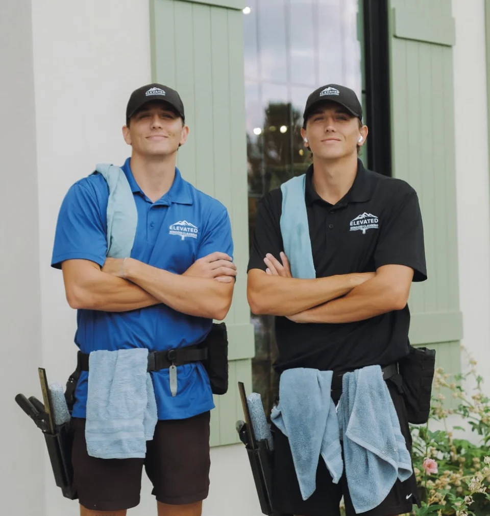 The two brothers behind Elevated Window Cleaning
